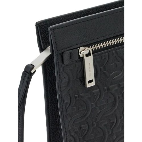 Crossbody Bags - Black Clutch Bag - Gr. unisize - in - für Damen - Salvatore Ferragamo - Modalova