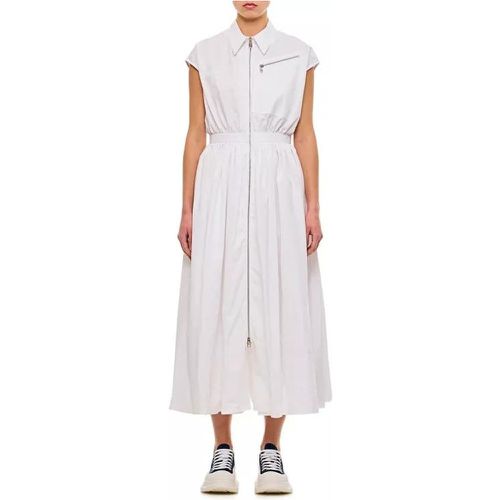 Midi Shirt Dress - Größe 40 - white - alexander mcqueen - Modalova