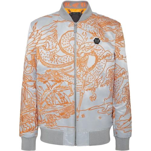 Bomberjacke Tattoo - Größe L - Philipp Plein - Modalova