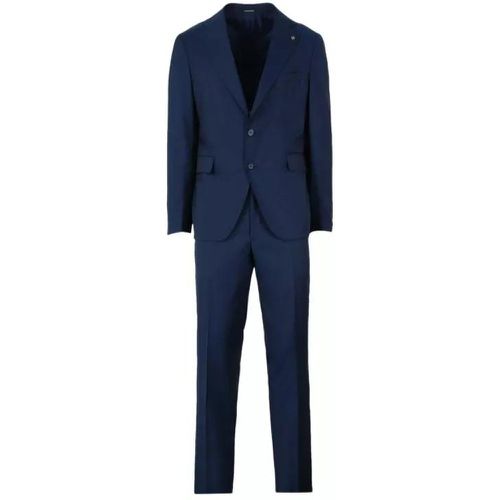 Stretch Cotton Tailored Suit - Größe 48 - Tagliatore - Modalova