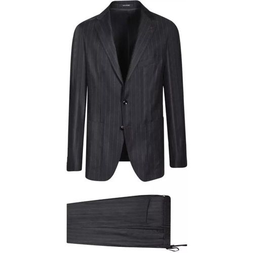 Pinstripe Grey Suit - Größe 46 - gray - Tagliatore - Modalova