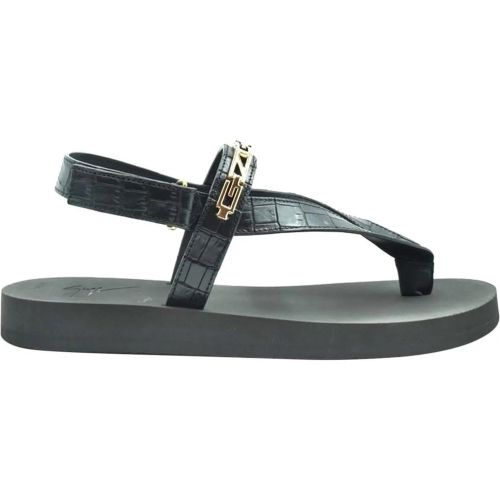 Slipper & Pantoletten - Sandals Black - Gr. 40 (EU) - in - für Damen - giuseppe zanotti - Modalova