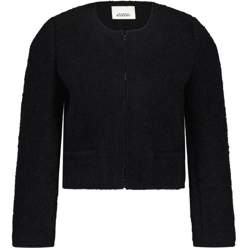 Bouclé Jacke Pully aus Woll-Mix 47702219981146 - Größe 34 - Isabel marant - Modalova