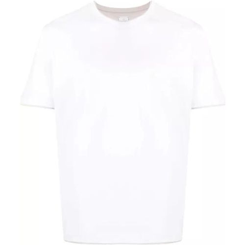 White Cotton T-Shirt - Größe XXXL - white - Eleventy - Modalova