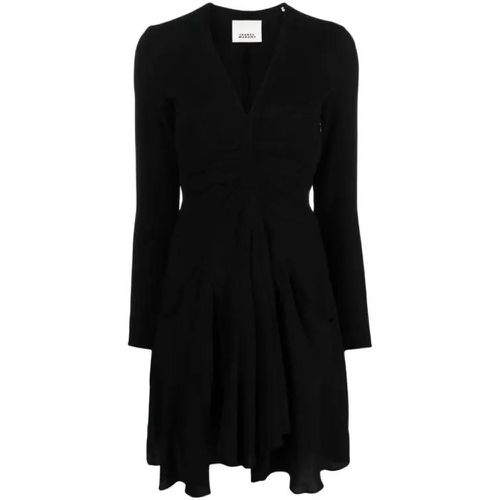 Mini V Dress V Drape Black - Größe 36 - black - Isabel marant - Modalova