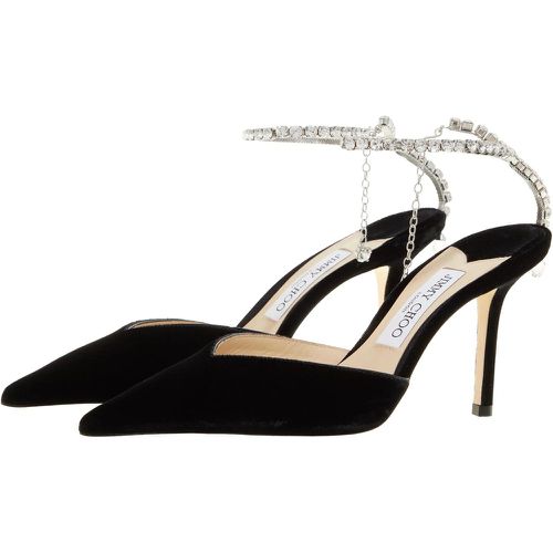 Pumps & High Heels - Crystal Chain Velvet Pumps - Gr. 36 (EU) - in - für Damen - Jimmy Choo - Modalova