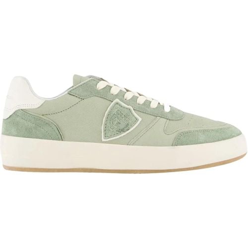 Low-Top Sneaker - Heren Nice Low - Gr. 41 (EU) - in - für Damen - Philippe Model - Modalova