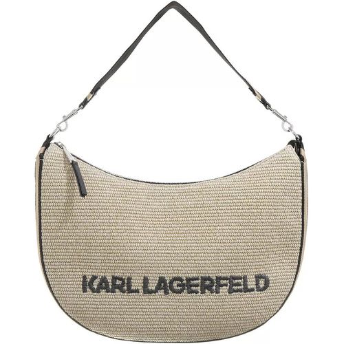 Hobo Bag - K/Moon Md Shoulderbag Raffia - Gr. unisize - in - für Damen - Karl Lagerfeld - Modalova