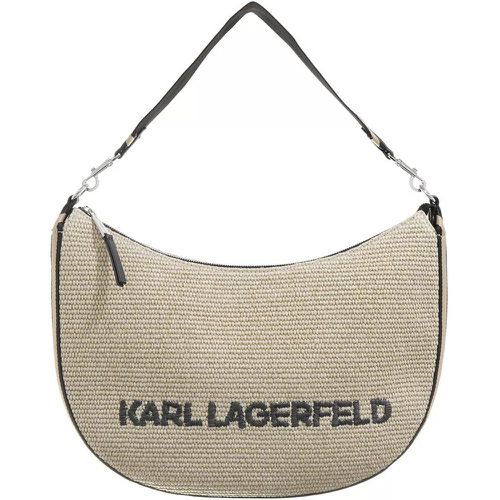 Hobo Bags - K/Moon Md Shoulderbag Raffia - Gr. unisize - in - für Damen - Karl Lagerfeld - Modalova