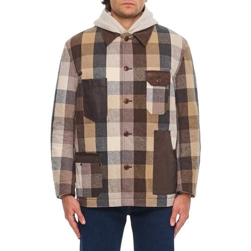 Checked Shirt Jacket - Größe M - Junya Watanabe - Modalova