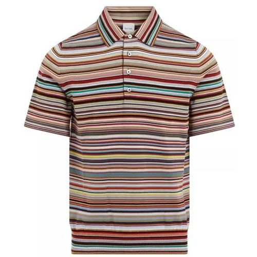 Multi Colored Organic Cotton Polo Shirt - Größe XL - Paul Smith - Modalova