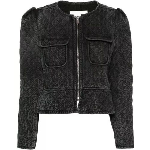 Deliona Denim Jacket - Größe 38 - black - Etoile Isabel Marant - Modalova