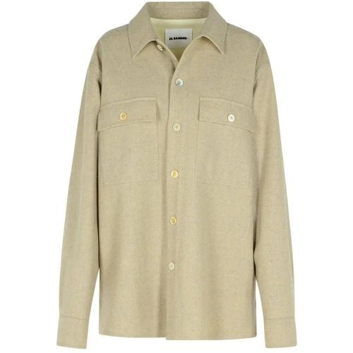 Virgin Wool Shirt - Größe 48 - Jil Sander - Modalova