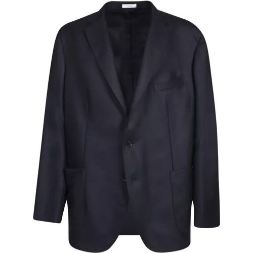 Single-Breasted Jacket - Größe 60 - blue - Boglioli - Modalova