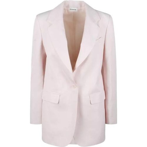 Raisa Linen Blend Single-Breasted Blazer - Größe L - P.A.R.O.S.H. - Modalova