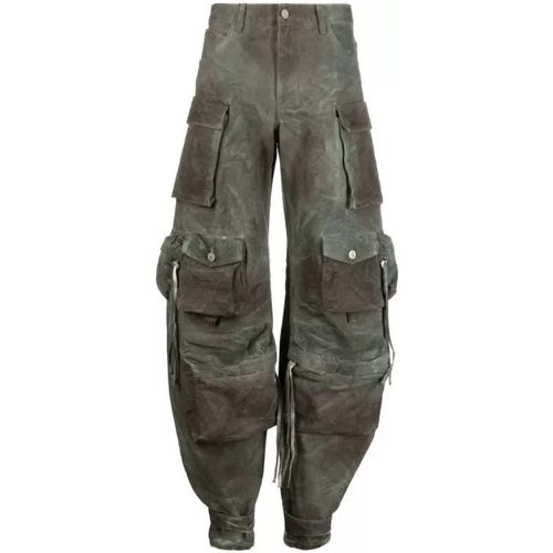Green Fern Denim Pants - Größe 26 - green - The Attico - Modalova