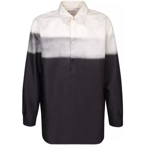 Twill Shirt - Größe 46 - black - Maison Margiela - Modalova
