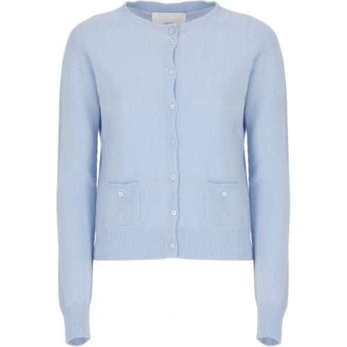 Light Blue Vanisè Cashmere Cardigan - Größe 42 - Vanise - Modalova