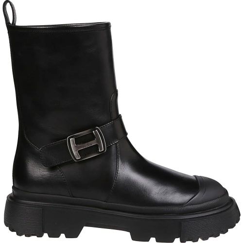 Stiefel & Boots - H619 Biker Boots Black - Gr. 36,5 (EU) - in - für Damen - Hogan - Modalova