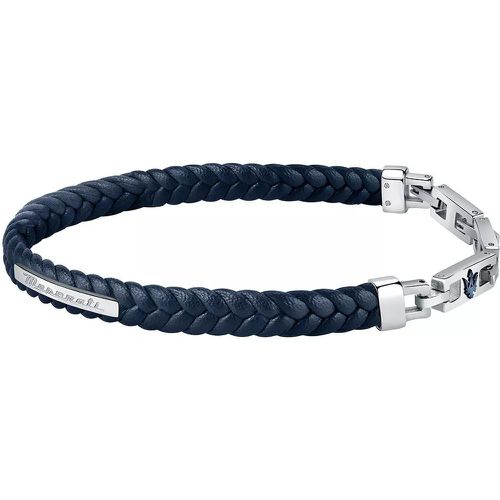 Armbänder - J Leather Bracelet 22.5 - Gr. M - in Blau - für Damen - Maserati - Modalova