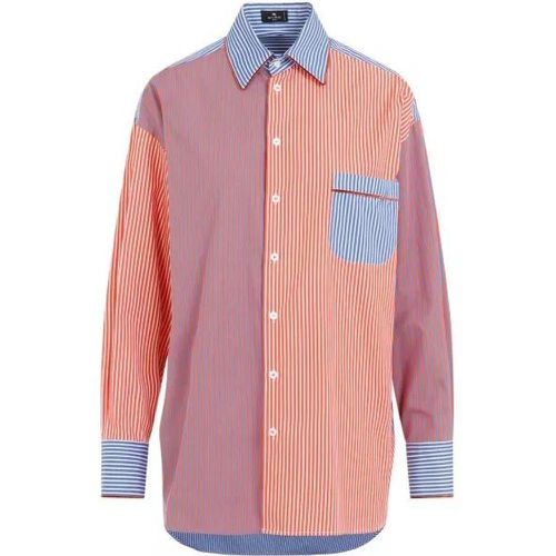 Multicolor Stripes Cotton Shirt - Größe 38 - multi - ETRO - Modalova