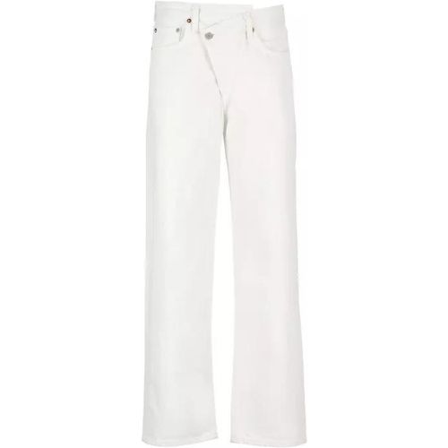 Criss Cross Jeans - Größe 24 - white - Agolde - Modalova