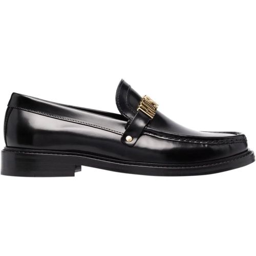 Loafer - Flat shoes Black Black - Gr. 40 (EU) - in - für Damen - Moschino - Modalova