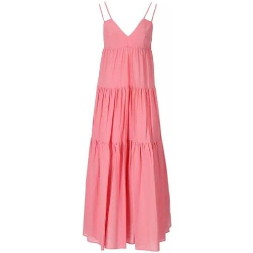 Pink Long Linen Dress - Größe M - pink - Weili Zheng - Modalova