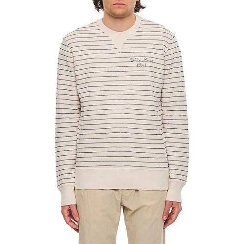 Striped Cotton Crewneck Sweatshirt - Größe S - Golden Goose - Modalova