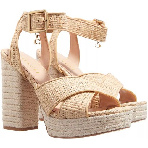 Sandalen - Nelly Raffia Sandal - Gr. 36 (EU) - in - für Damen - Coach - Modalova