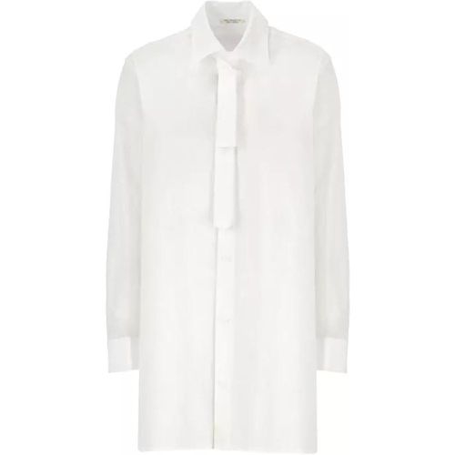 White Y's Cotton Shirt For Woman - Größe M - white - Yohji Yamamoto - Modalova