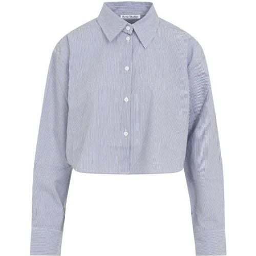 Sky Blue Cotton Blouse - Größe 38 - Acne Studios - Modalova