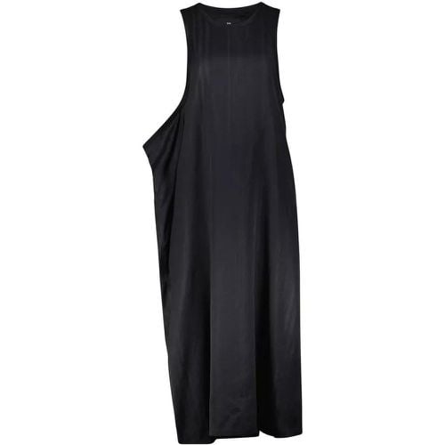 Maxikleid mit minimalem Streifen-Design - Größe S - black - Y-3 - Modalova