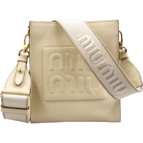 Hobo Bags - Crossbody Bag in Pelle Madras - Gr. unisize - in - für Damen - Miu Miu - Modalova