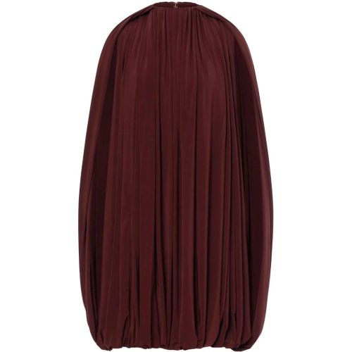 Bordeaux Cape Design Burgundy Dress - Größe 40 - Philosophy Di Lorenzo Serafini - Modalova