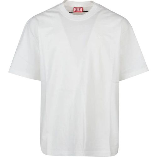 T-boggy Megoval-d T-shirt White - Größe L - Diesel - Modalova