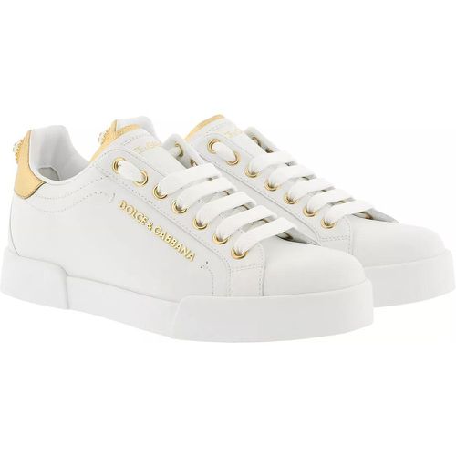 Sneakers - Portofino Pearl Sneakers Leather - Gr. 36 (EU) - in - für Damen - Dolce&Gabbana - Modalova