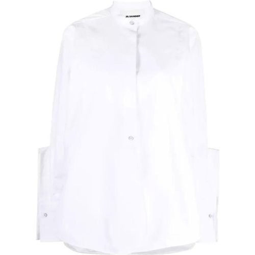 White Paneled Shirt - Größe 38 - white - Jil Sander - Modalova