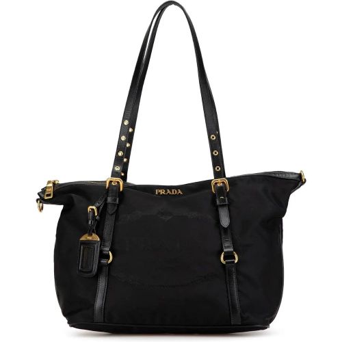 Totes & Shopper - Saffiano Trimmed Tessuto Logo Tote - Gr. unisize - in - für Damen - Prada - Modalova