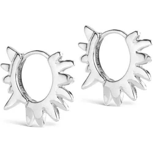 Ohrringe - Sunshine Leaves Recycled Ohrringe - Gr. unisize - in Silber - für Damen - ENAMEL Copenhagen - Modalova