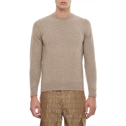 Crewneck Cashmere Sweater - Größe 48 - brown - Drumohr - Modalova