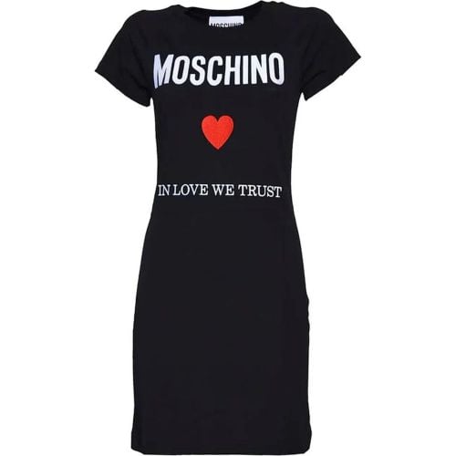 Couture In Love We Trust Mini Dress - Größe 38 - Moschino - Modalova