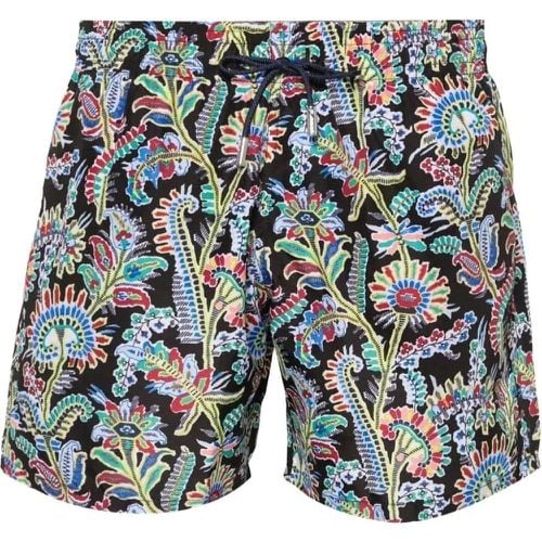 Paisley Print Logo Swim Shorts - Größe L - ETRO - Modalova