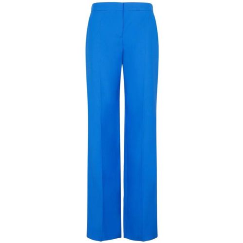 Galactic Blue Wool Trousers - Größe 42 - alexander mcqueen - Modalova