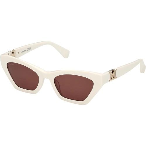 Sonnenbrille - EMME13 - Gr. unisize - in Weiß - für Damen - Max Mara - Modalova