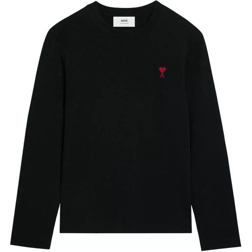 Shirt Langarm - Größe XXL - schwarz - AMI Paris - Modalova
