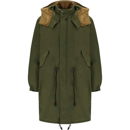 BARBOUR X MODS CASUAL BEECH GRÜN PARKA - Größe S - Baracuta - Modalova