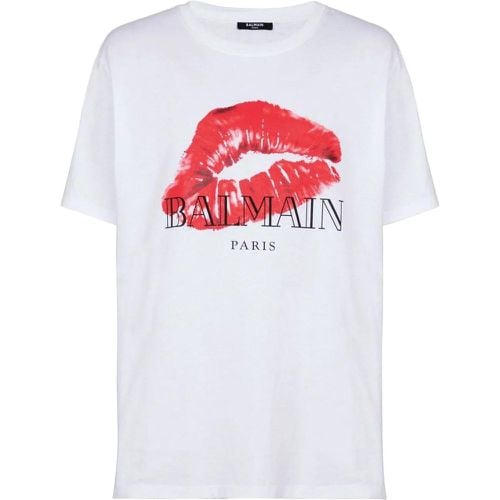 T-shirts and Polos Black - Größe L - Balmain - Modalova