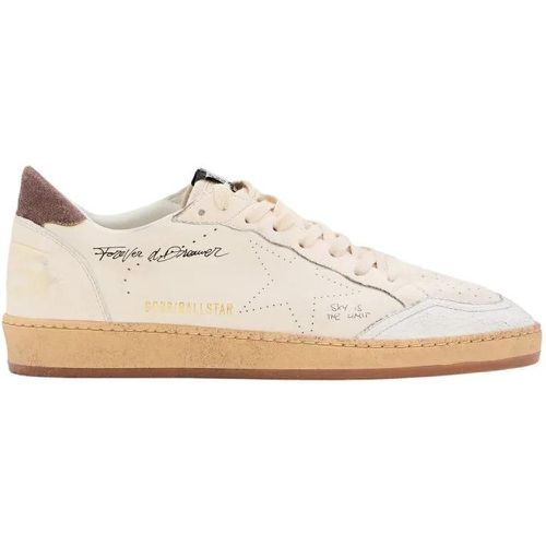 Low-Top Sneaker - Ballstar Nappa Upper Suede Heel - Gr. 41 (EU) - in - für Damen - Golden Goose - Modalova