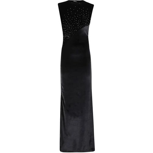Velvet Hotfix Dress - Größe 42 - Amen - Modalova